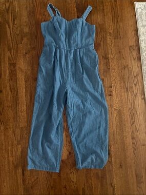 Old Navy Light Blue women’s Strap Jumpsuit